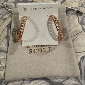 Kendra Scott Gold Hoop Earrings